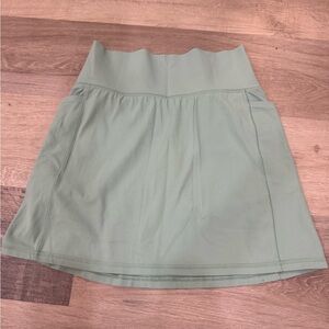 Athleta Light Green Skort